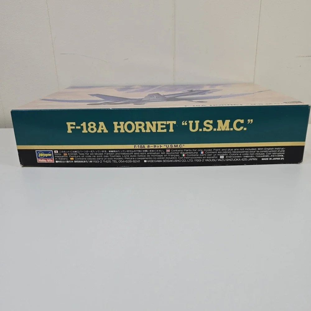 Hasegawa F-18A Hornet USMC 1/48 P25 07025 NOS Japan Model Kit OPEN Parts‎ Sealed